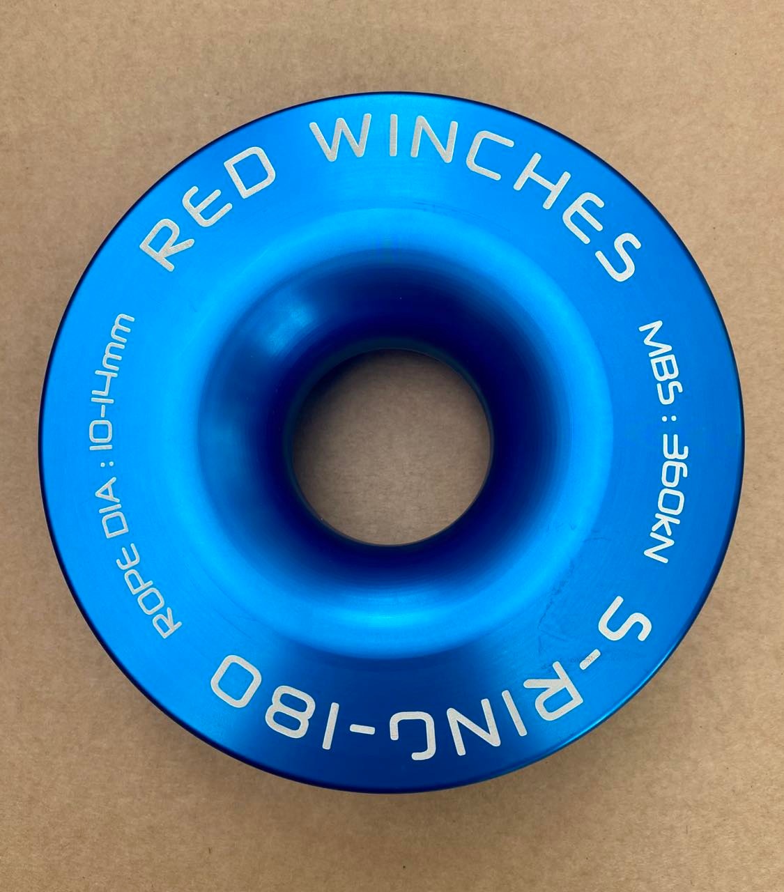 S-RING-180 RED WINCH Snatch ring 18T