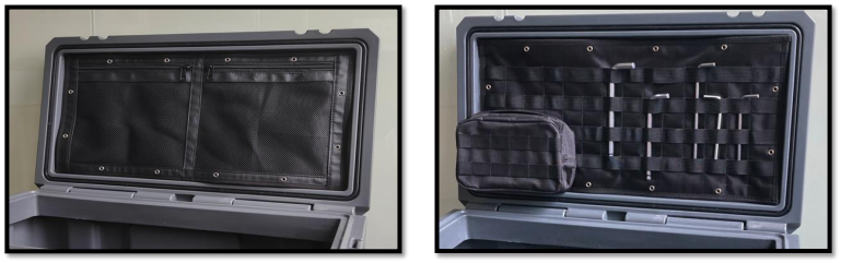 TF904 DOUBLE STORAGE POCKET FOR SMALL HD STORAGE BOX