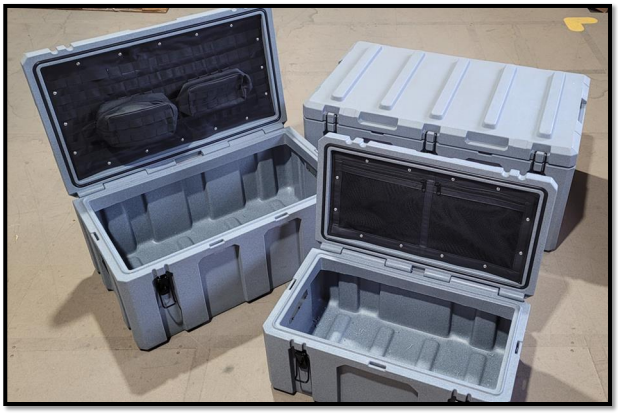 TF904 DOUBLE STORAGE POCKET FOR SMALL HD STORAGE BOX