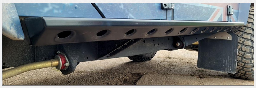 TF0024 TERRAFIRMA TRED ROCK SLIDERS FOR DEFENDER 130