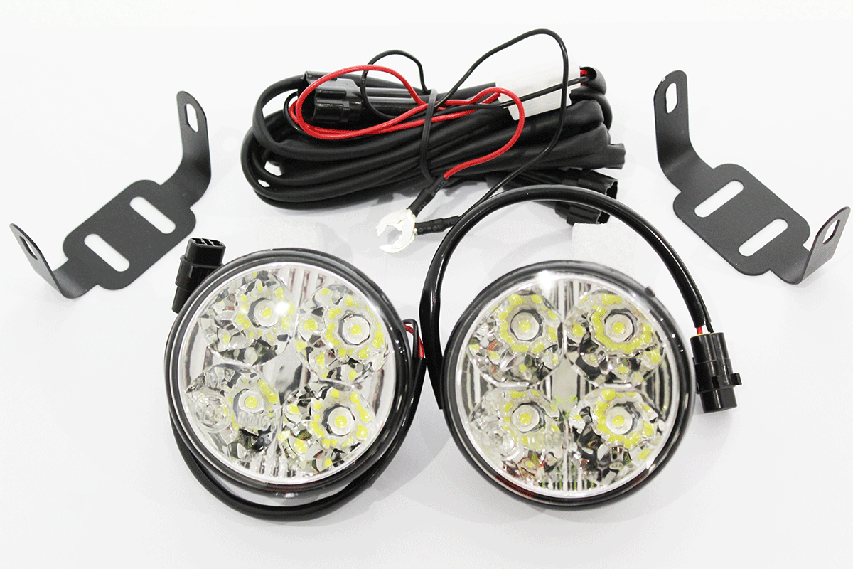 TF056L IP67 LED LIGHTS - 70MM ROUND 4W PAIR