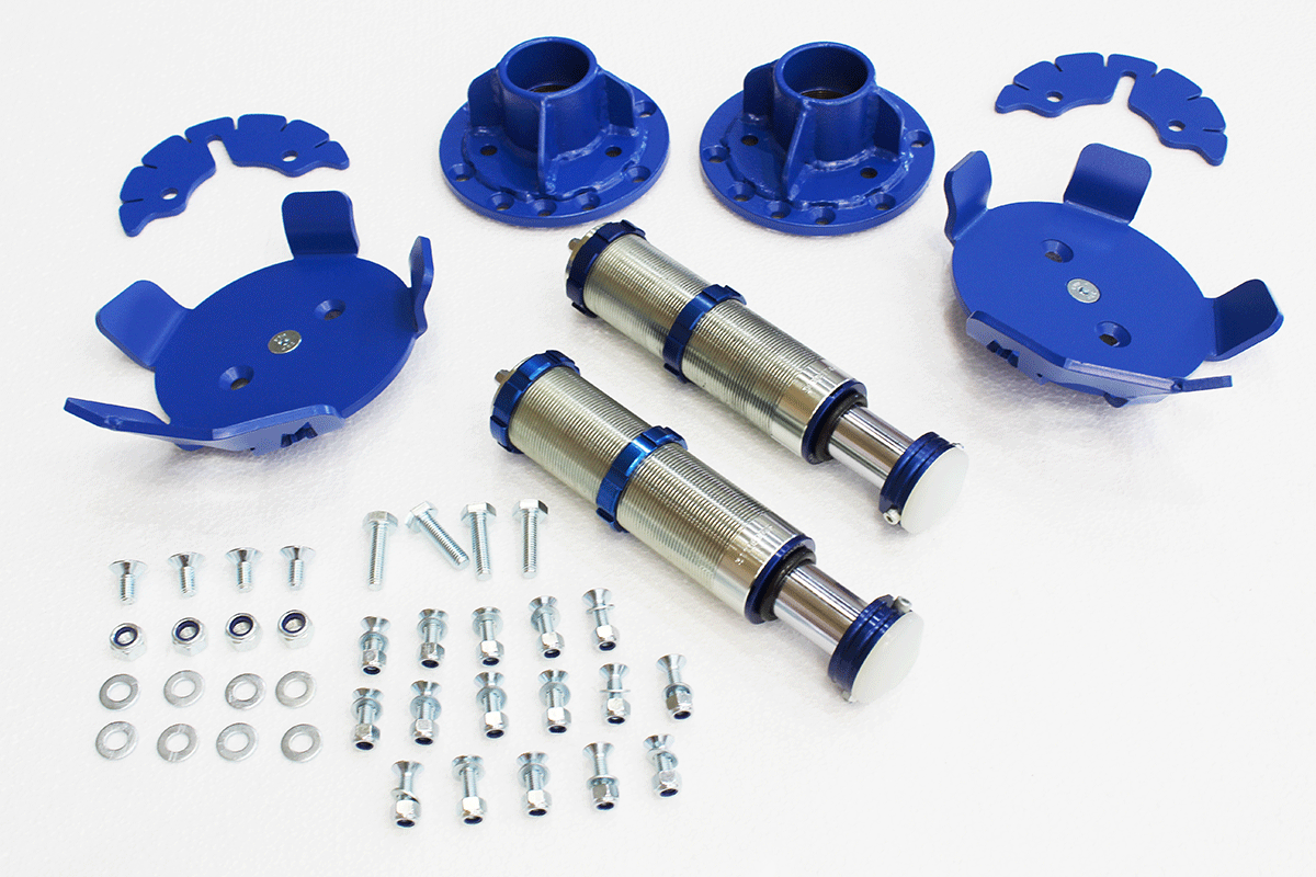 TF495 THREADED BODY HYDRAULIC BUMP STOPS AND MOUNTING KIT REAR D2