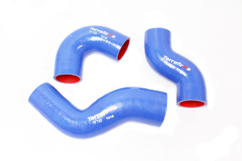 TF722 SILICONE INTERCOOLER HOSE KIT BLUE DEFENDER 90/110/130 TD5