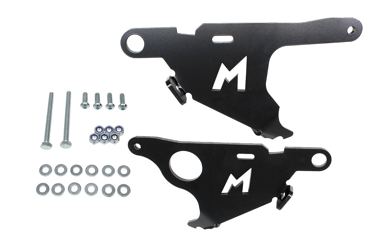 TF841LB TERRAFIRMA STEERING GUARD - LHD - BLACK ALLOY - DEFENDER