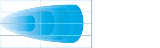 WDD0043F WILDERNESS LIGHTING COMPACT 2 - Flush Mount Flood beam Pattern