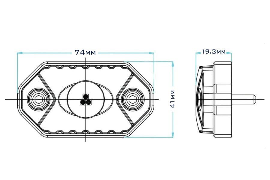 TF7024 WDR0011 WILDERNESS LIGHTING MULTI LIGHT - BLUE