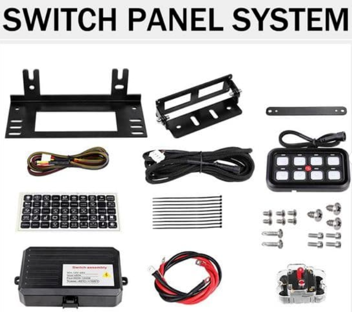 TF7010  8 WAY SWITCH PANEL SYSTEM