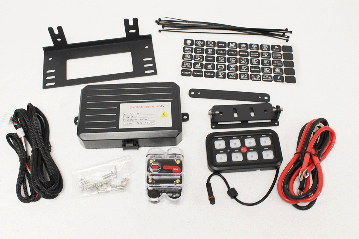 TF7010 8 WAY SWITCH PANEL SYSTEM