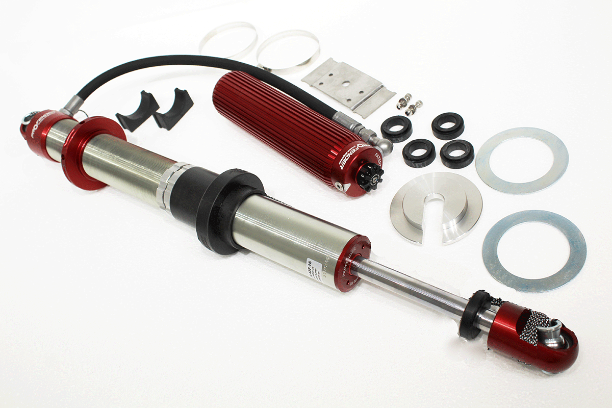 2.5" 8 STAGE REMOTE RESERVOIR COILOVER SHOCK.