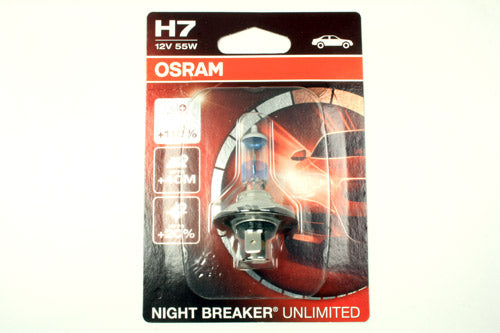 64210NBU-01B OSRAM NIGHT BREAKER® UNLIMITED H7 SINGLE BULB BLISTER PACK