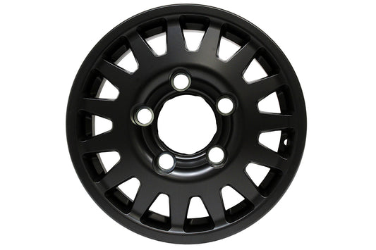 GA2489 16X7 MAXTRAC BLINDO ALLOY WHEEL BLACK 5X165PCD OFFSET ET15