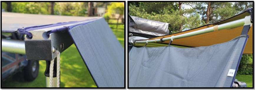 TF1701FEXT TERRAFIRMA 2.0 M AWNING FRONT EXTENSION