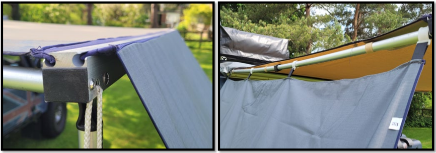 TF1703FEXT TERRAFIRMA 1.25M AWNING FRONT EXTENSION