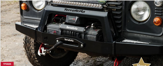 TF0020 TERRAFIRMA TRED WINCH BUMPER FOR DEFENDERS WITHOUT AIRCON