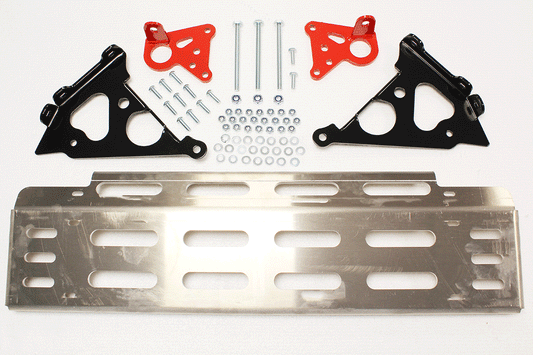 TF0016 TF ALUMINIUM SKELETON STEERING GUARD RHD & LHD - ALL DEFENDERS