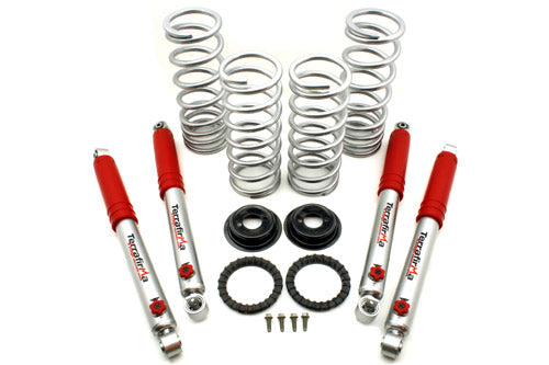 TF259 TF AIR TO COIL CONVERSION KIT +2" MED. LOAD SPRINGS & 4 STAGE ADJ SHOCKS - D2