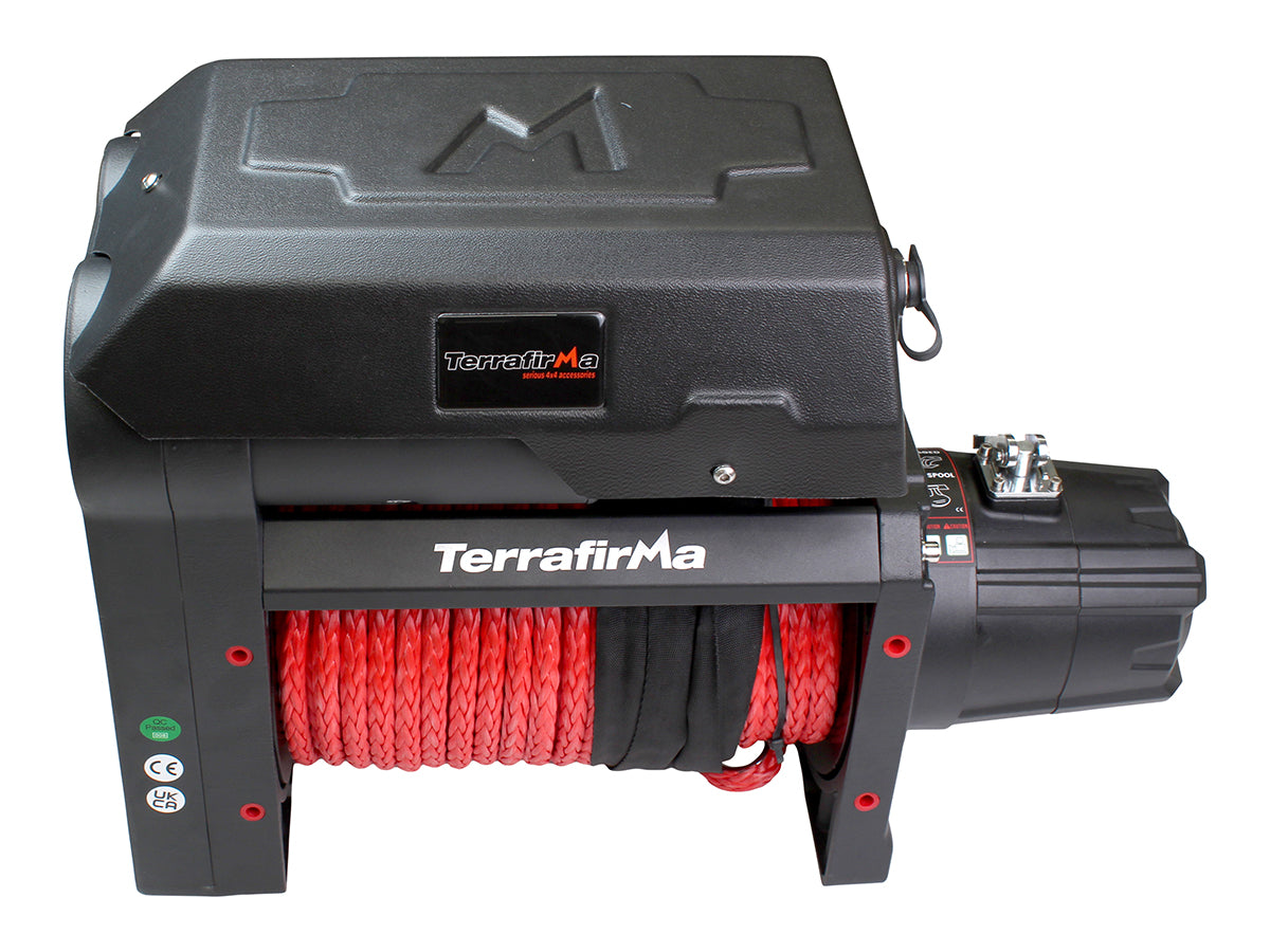 TF3360 TERRAFIRMA TWIN MOTOR HIGH SPEED 12000LB WINCH WITH 50M SYNTHETIC ROPE