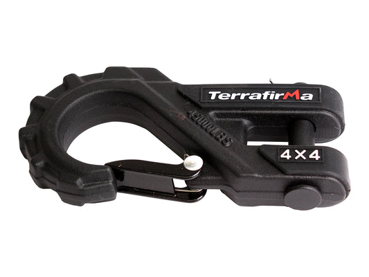 TF3382B TERRAFIRMA BLACK EXTREME WINCH HOOK 45000LBS