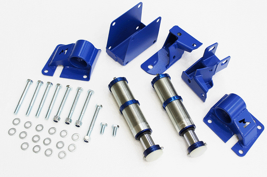 TF494 THREADED BODY HYDRAULIC BUMP STOPS AND MOUNTING KIT FRONT D2
