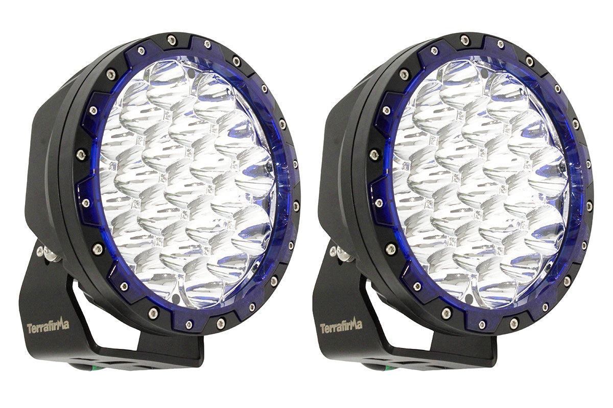 TF707 TERRAFIRMA 7" 11550LM HIGH INTENSITY SPOT LIGHTS (PAIR)