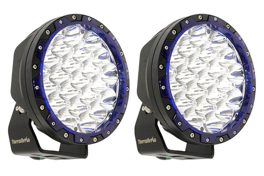 TF707 TERRAFIRMA 7" 11550LM HIGH INTENSITY SPOT LIGHTS (PAIR)