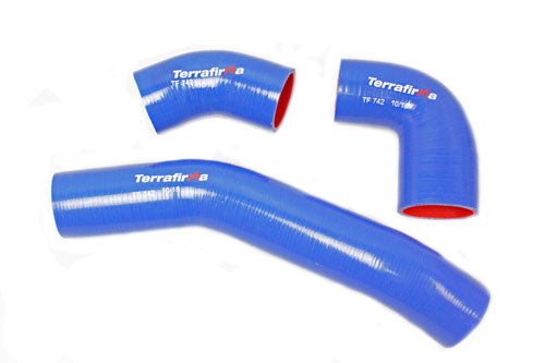 TF742  SILICONE INTERCOOLER HOSE KIT BLUE DEFENDER 90/110/130 PUMA 2.2L Td4