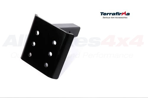 TF879 TERRAFIRMA 2in RECEIVER DROP PLATE - DEFENDER - UPTO 1998