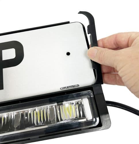 WDD666 Wilderness Lighting NUMBER PLATE MOUNTED DRIVING LED LIGHT BAR