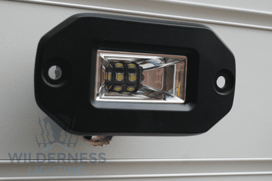 WDD0043F WILDERNESS LIGHTING COMPACT 2 - Flush Mount Flood beam Pattern