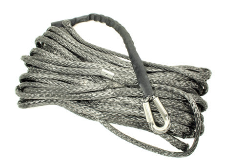 TF3302 Grey 25m 10mm synthetic winch rope for A12000 and M12.5S