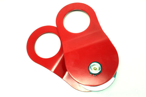 TF3305 SNATCH BLOCK WITH GREASE FITTING - RED