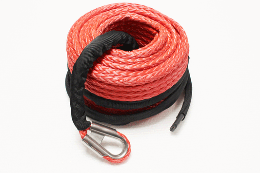 TF3324 RED 25m 10mm synthetic winch rope for M12.5S and A12000 winches